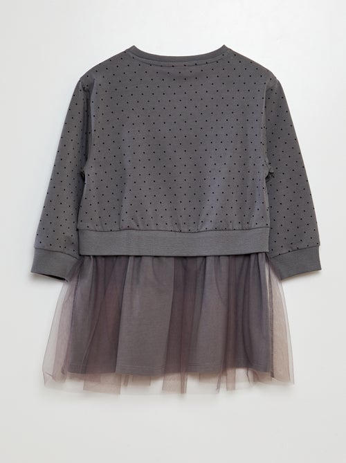 Vestido de unicórnio bimatéria 'Name it' - Kiabi