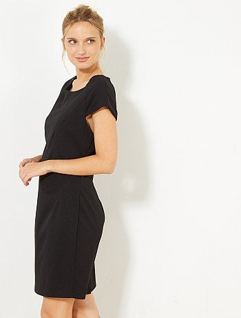 Mulher do 34 até 48 - Vestido direito com manga curta - Kiabi