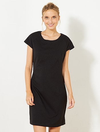 Mulher do 34 até 48 - Vestido direito com manga curta - Kiabi