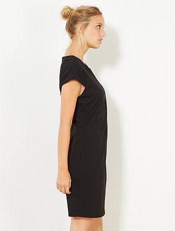 Mulher do 34 até 48 - Vestido direito com manga curta - Kiabi