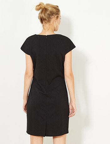 Mulher do 34 até 48 - Vestido direito com manga curta - Kiabi