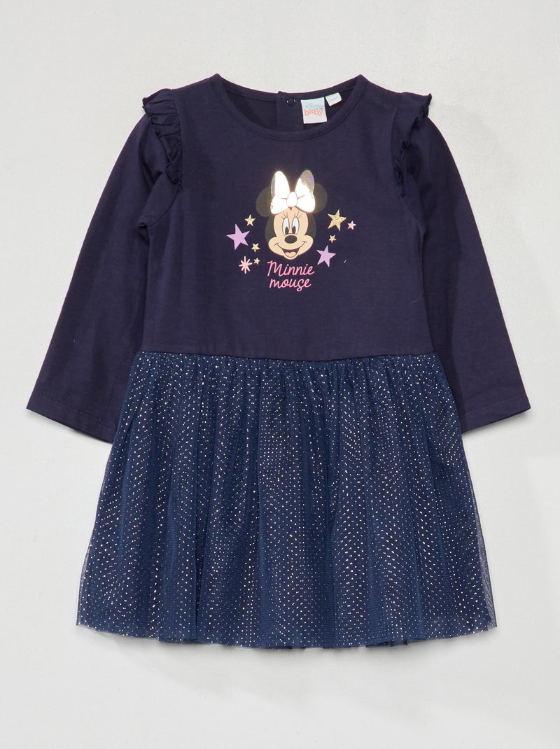 Vestido 'Disney' 'Minnie' efeito 2 em 1 AZUL - Kiabi