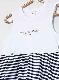 Vestido 'éco-conception' - Kiabi