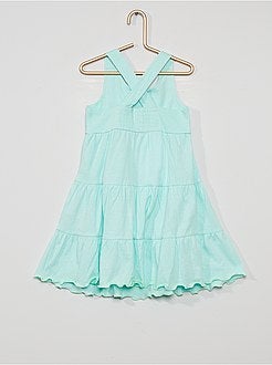 Vestido em algodão - Kiabi