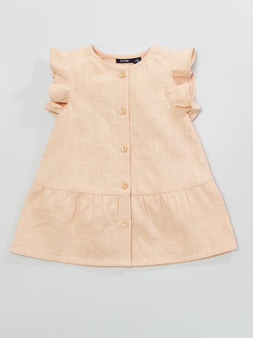 Vestido em algodão - Kiabi