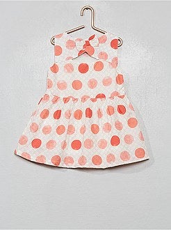 Vestido em algodão leve - Kiabi