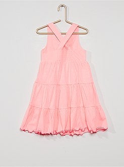 Vestido em algodão - Kiabi