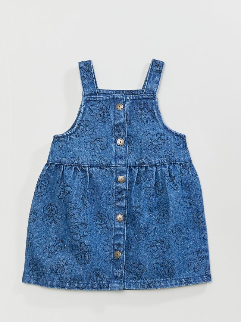 Vestido em ganga 'Minnie' 'Disney' AZUL - Kiabi