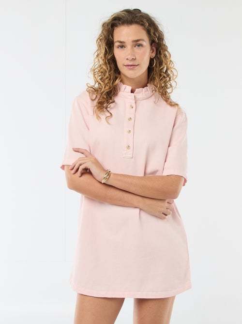 Vestido em ganga - Kiabi