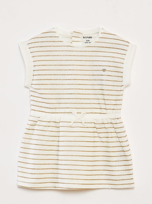 Vestido em jersey com motivos - Kiabi