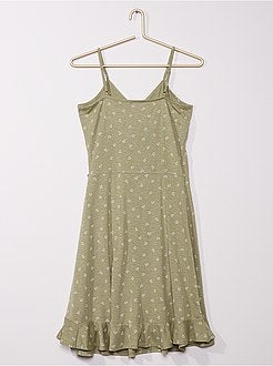 Vestido em jersey 'corações' - Kiabi