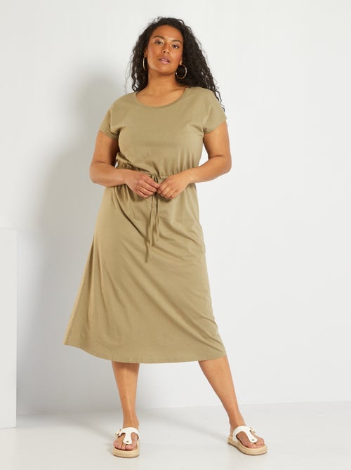 Vestido em jersey 'Only Carmakoma' - Kiabi