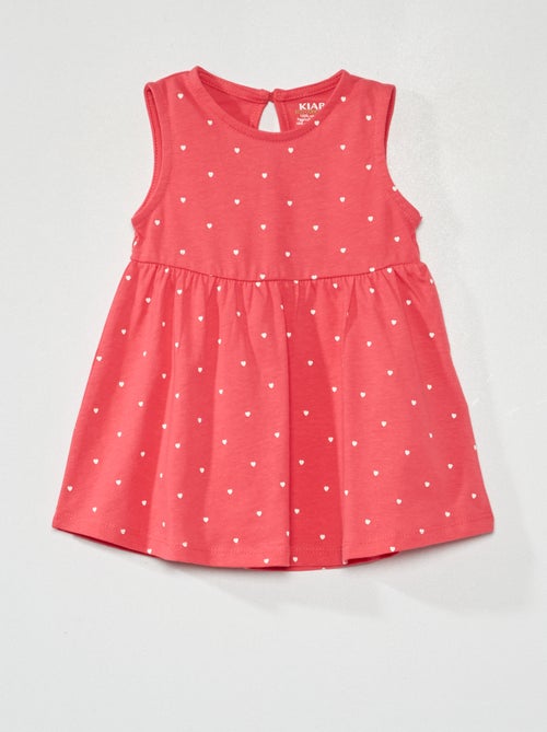 Vestido em jersey sem mangas - Kiabi