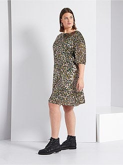 Vestido em lantejoulas - Kiabi