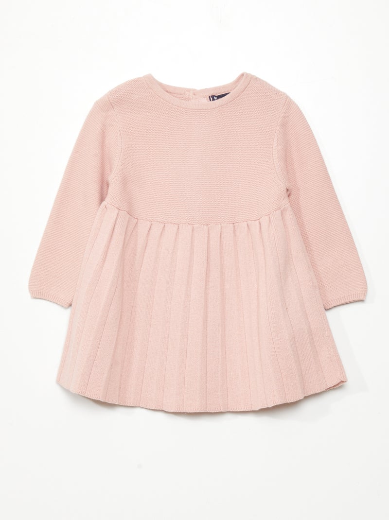 Vestido em malha de tricô VIOLETA - Kiabi