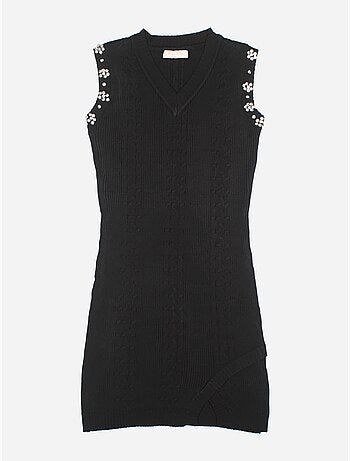 Vestido em malha trançada - Kids Star