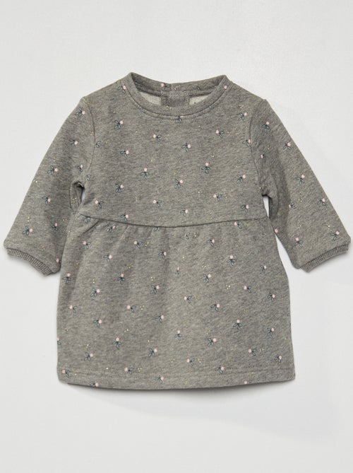 Vestido em moletão - Kiabi