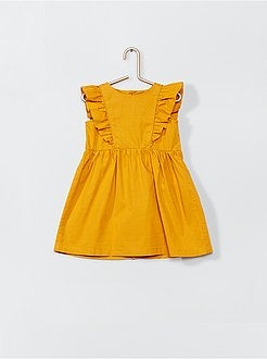 Vestido em popelina + cuecas - Kiabi