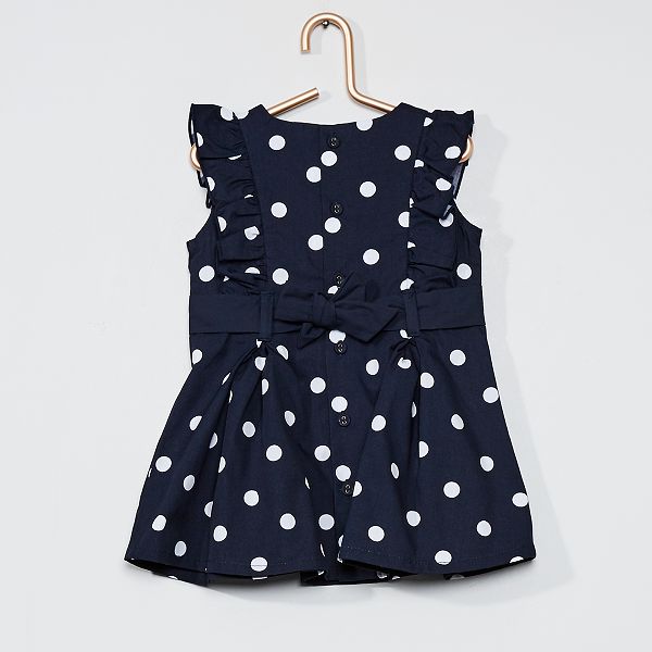 vestidos de popeline estampado