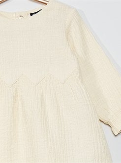 Vestido em tecido + cuecas a condizer - Kiabi