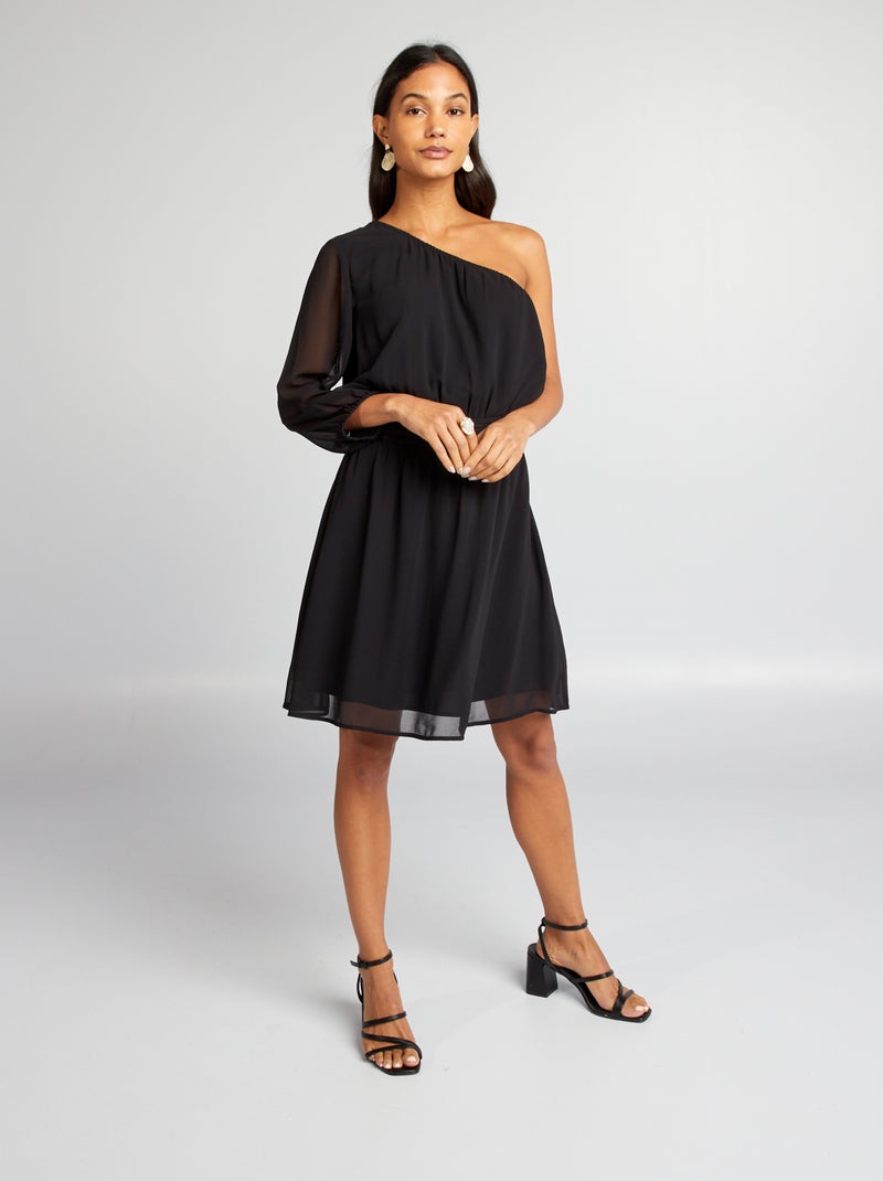 Vestido em tule Preto - Kiabi