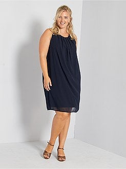 Vestido em voile - Kiabi