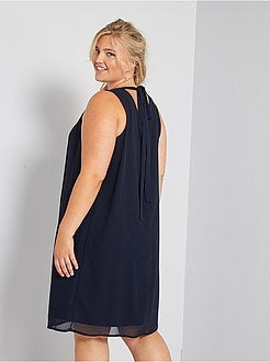 Vestido em voile - Kiabi