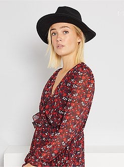 Vestido em voile - Kiabi