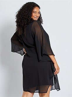 Vestido em voile - Kiabi