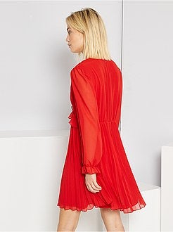 Vestido em voile - Kiabi