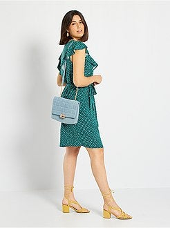 Vestido estampado básico - Kiabi