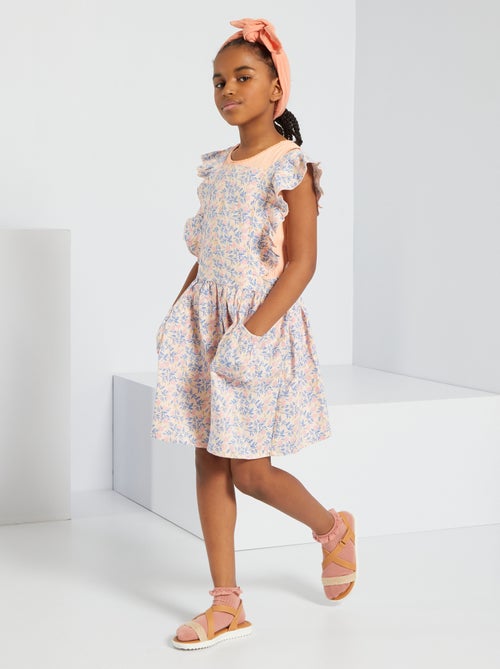 Vestido estampado - Kiabi