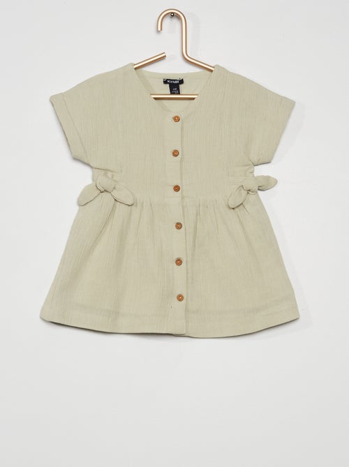 Vestido estampado - Kiabi