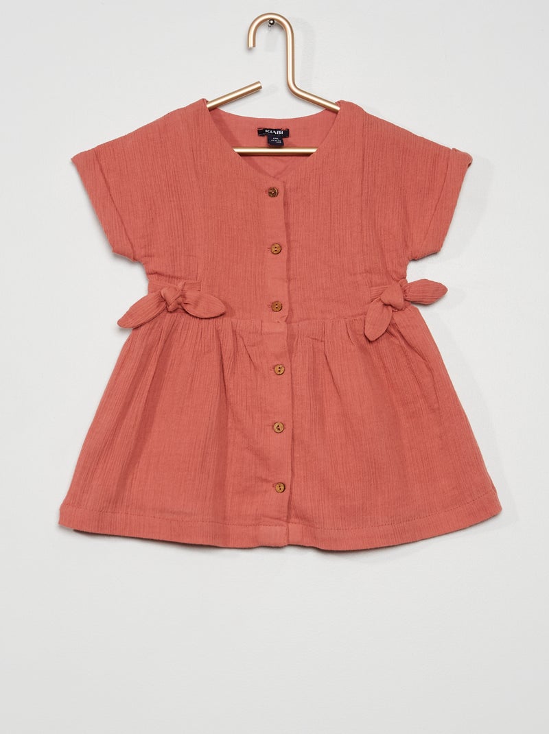 Vestido estampado ROSA - Kiabi