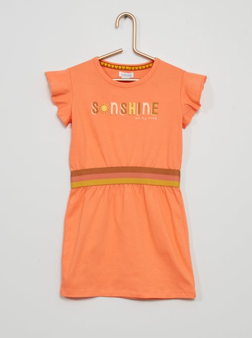 Vestido estampado - Kiabi