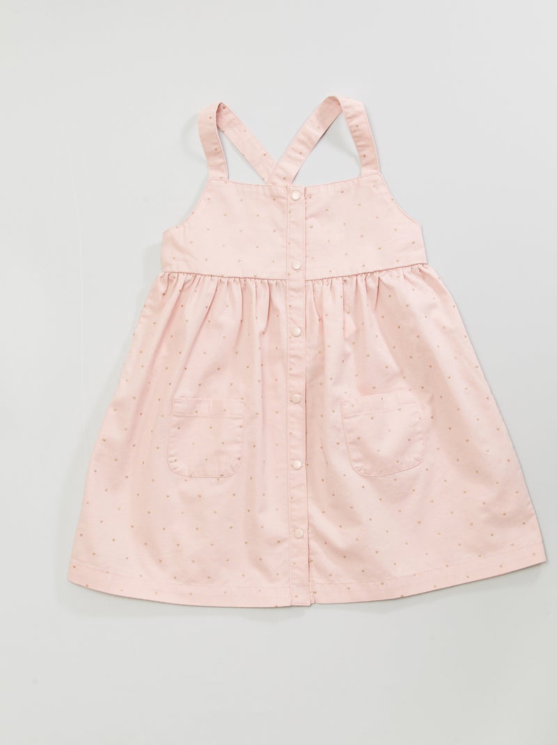 Vestido estampado ROSA - Kiabi