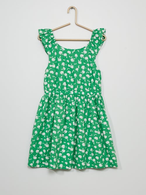 Vestido estampado - Kiabi