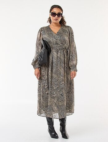 Vestido estampado 'Vero Moda' em voile