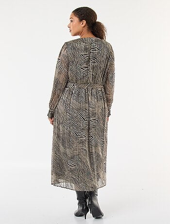 Vestido estampado 'Vero Moda' em voile