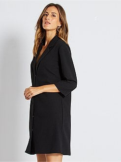 Vestido estilo casaco - Kiabi