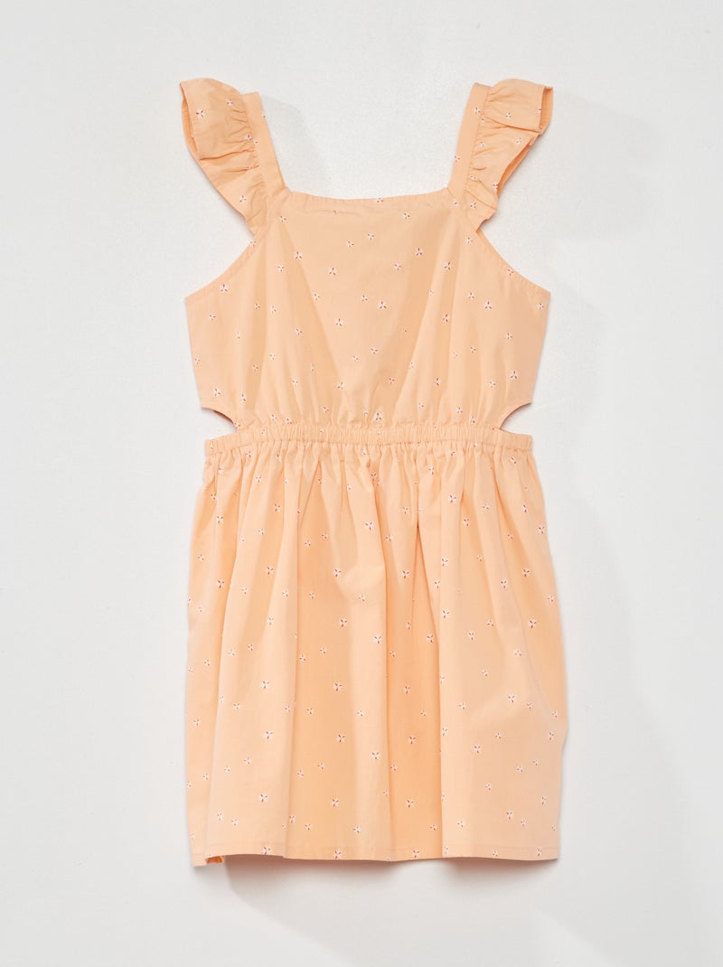 Vestido evasé com alças ROSA - Kiabi