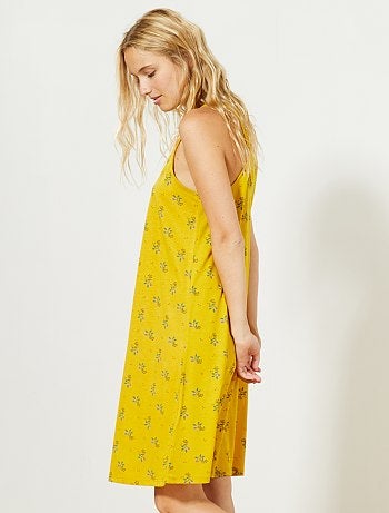 Vestido evasé liso - Kiabi