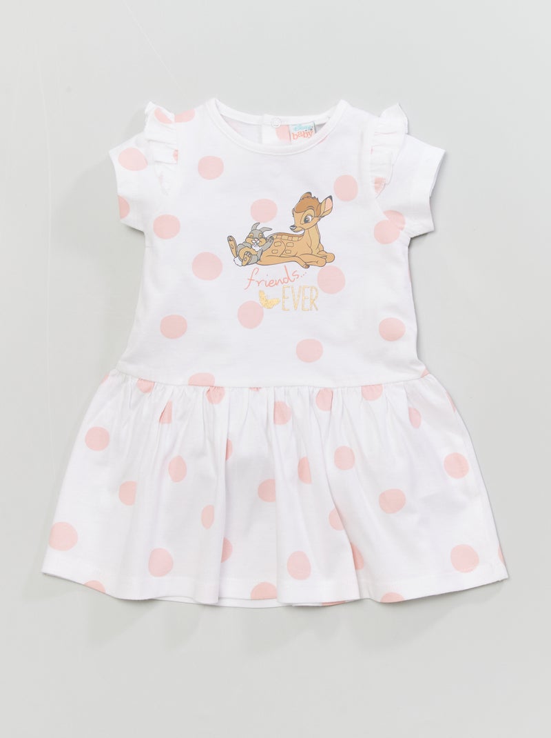 Vestido fantasia 'Disney' Branco - Kiabi