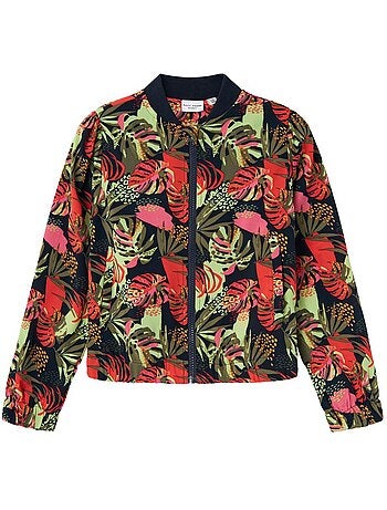 Vestido Floral Azul-Marinho para Menina Name It Vana