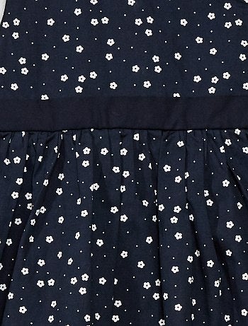 Vestido florido + cuecas para criança - Kiabi