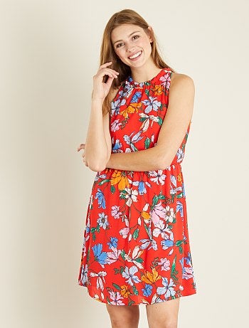 Mulher do 34 até 48 - Vestido florido fluido 'JDY' - Kiabi