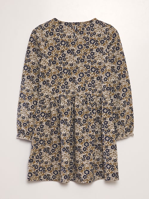 Vestido florido - Kiabi