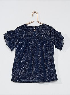 Vestido fluido brilhante - Kiabi