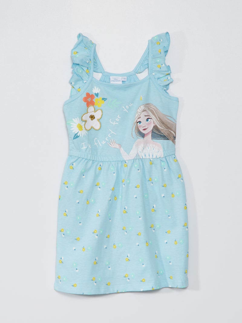 Vestido 'Frozen' Azul - Kiabi