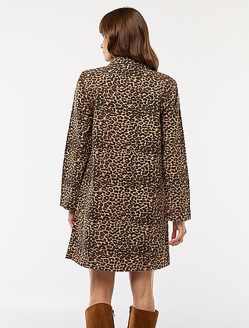 Vestido de ganga corte direito